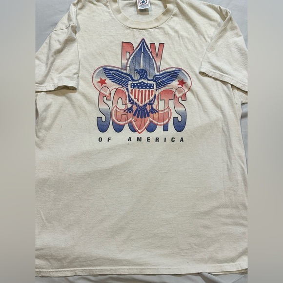 Vintage Delta Boy Scouts of America Short Sleeve Tee - Picture 1 of 9